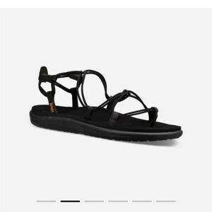 NEW IN BOX Black Teva Voyas 8